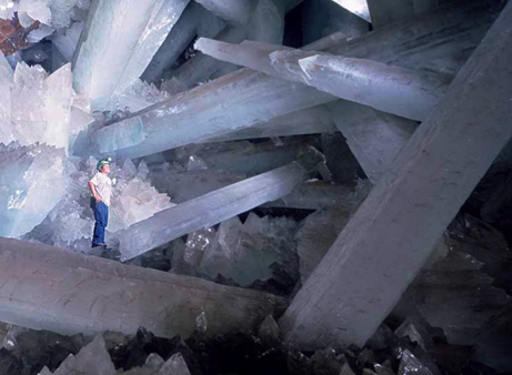 crystal cave Cueva de los Cristales 