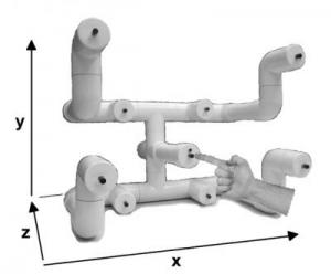 The reaching apparatus used for the study