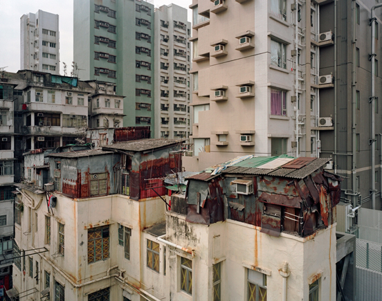 Hong Kong Rooftop slum
