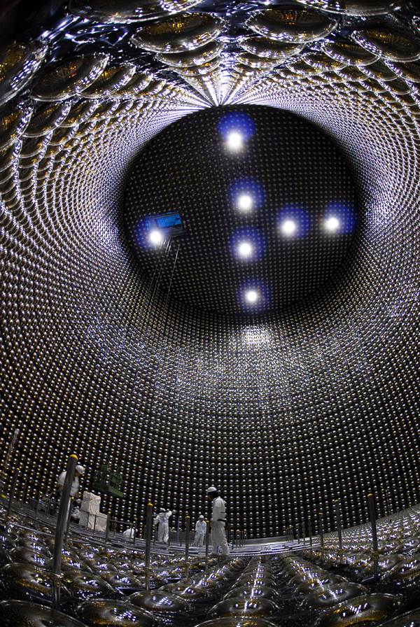 Photos From The Super Kamiokande Neutrino Detector In Japan Technoccult