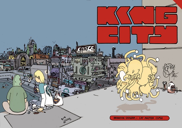 King City cover by Brandon Graham King City cover by Brandon Graham