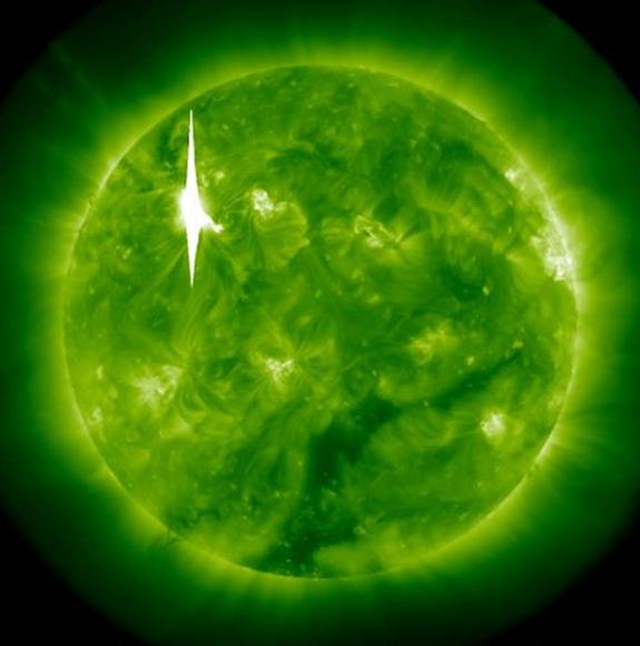 solar flare march