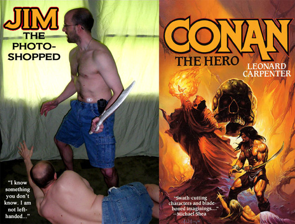 Jim C. Hines as Conan Jim C. Hines as Conan