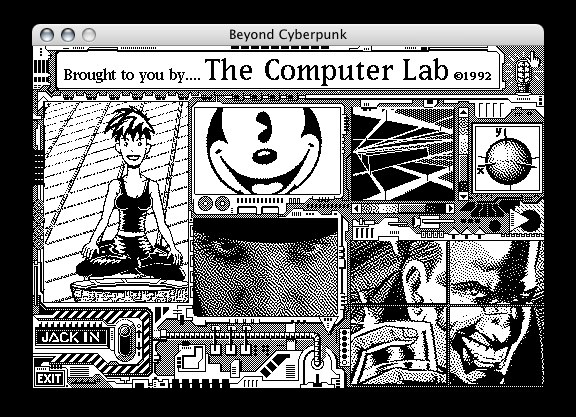 cyberpunk stack for Hypercard cyberpunk stack for Hypercard