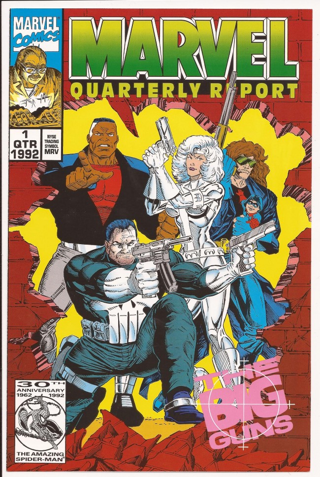 Marvel Quarterly Report issue 1 Big Guns