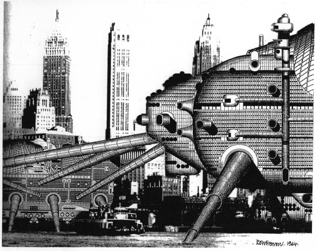 Archigram's Walking City